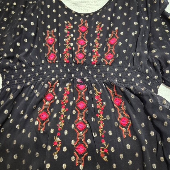 Shyanne Black Asymmetrical Embellished Mini Dress...SIZE:XL - Picture 6 of 16